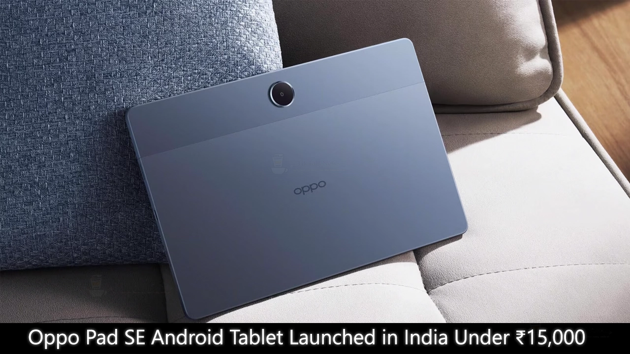 Oppo Pad SE Android Tablet Launched in India
