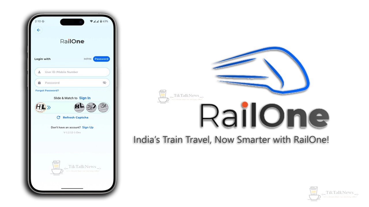 From Tickets to Tiffin – RailOne Has You Covered!