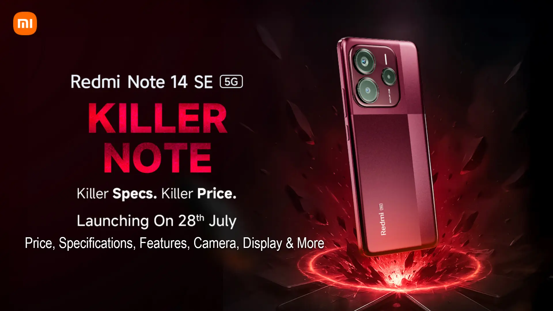 Redmi Note 14 SE 5G India launch