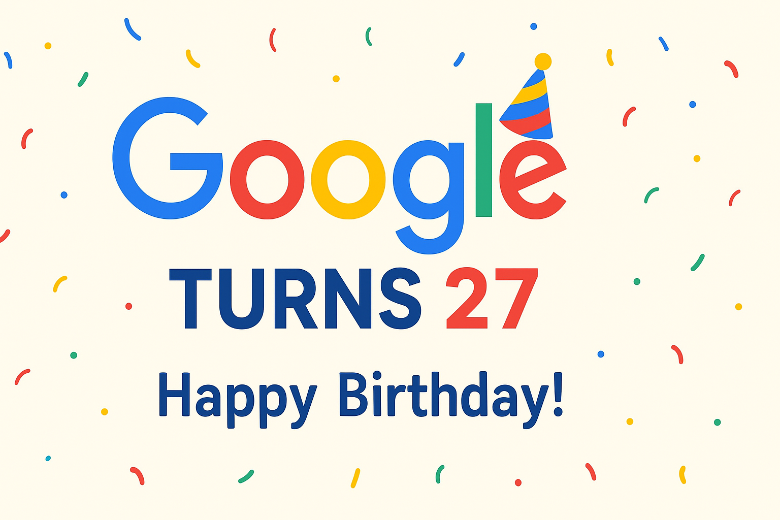 Google 27th Birthday Celebration