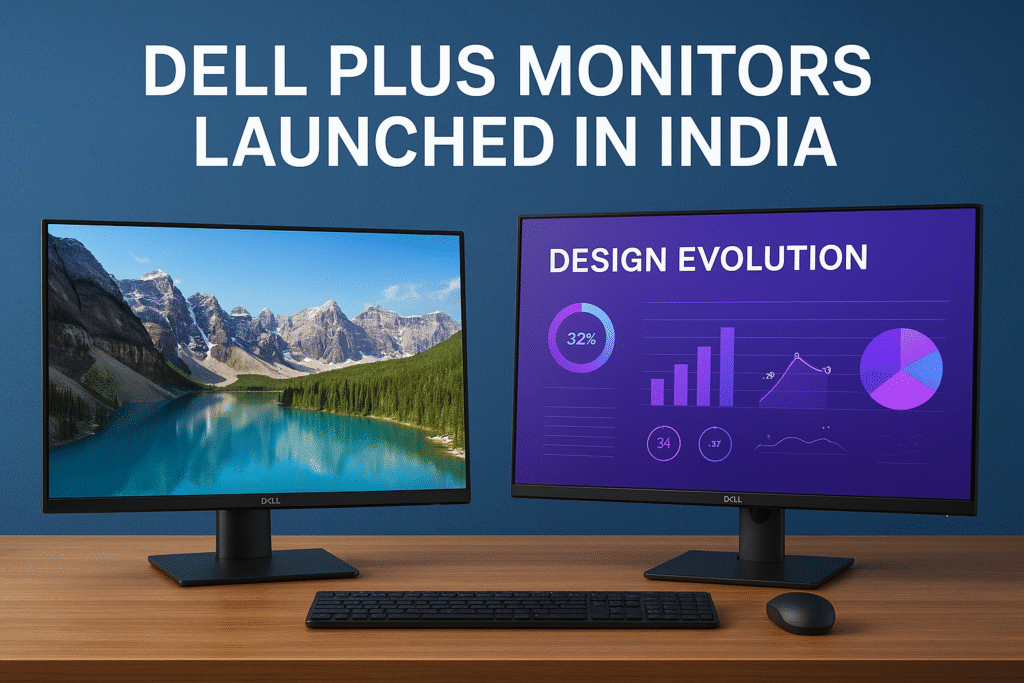Dell Plus Monitors launched in India