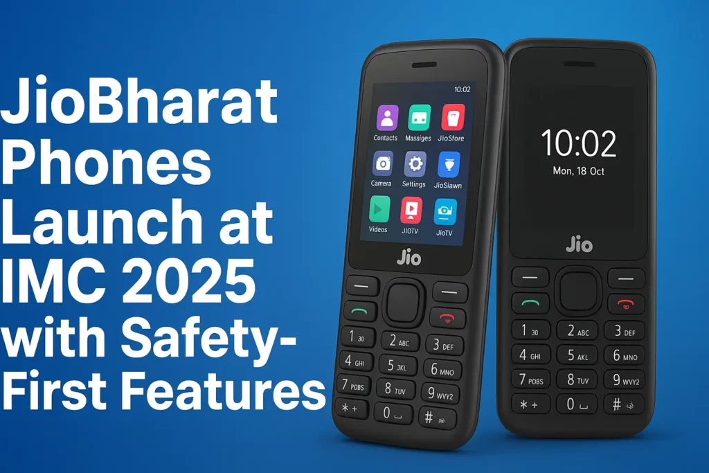 JioBharat phones launch at IMC 2025