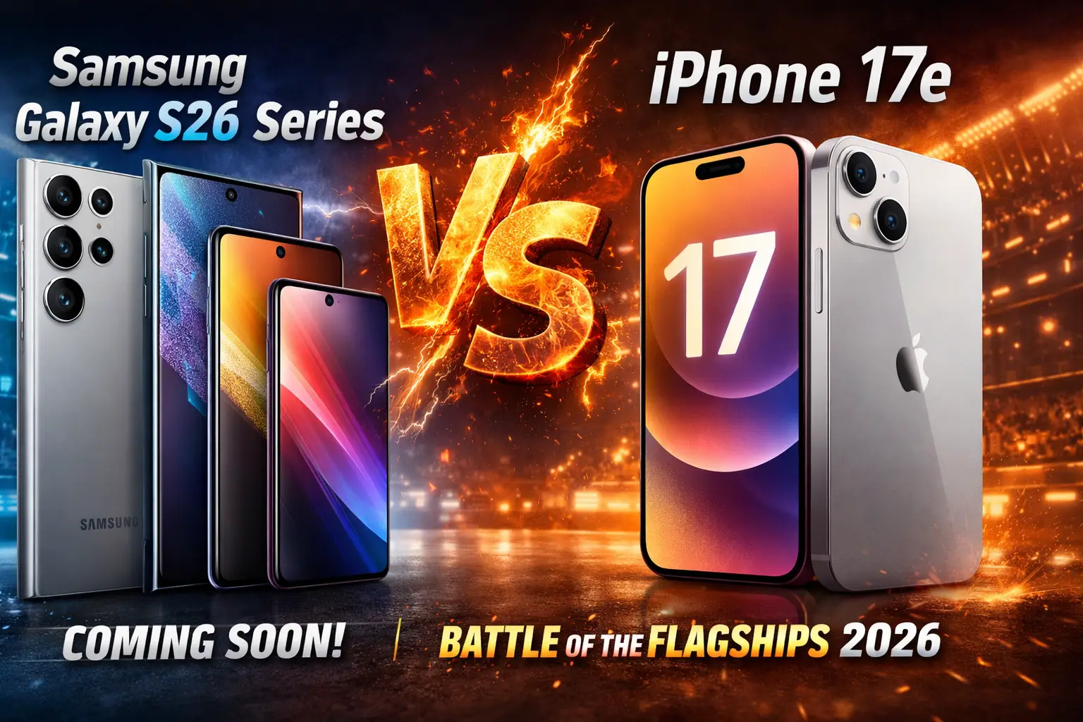Samsung Galaxy S26 Series vs Apple iPhone 17e